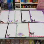 Hojas de cuadros tamaño A4 diseño kuromi