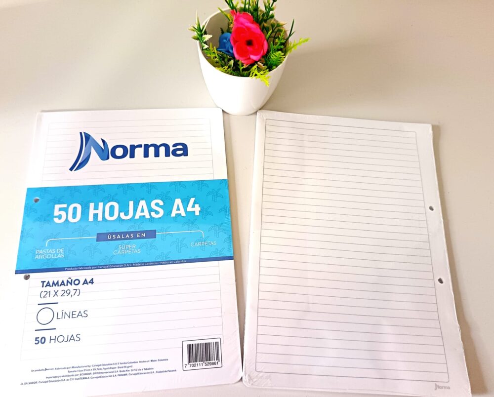 Paquete de 50 hojas de 1 línea - Imagen 1