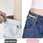 Par broches de perlas para ropa - Imagen 3