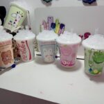 Toallitas húmedas con forma de vaso