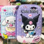 Cartuchera grande Kuromi y Cinnamoroll