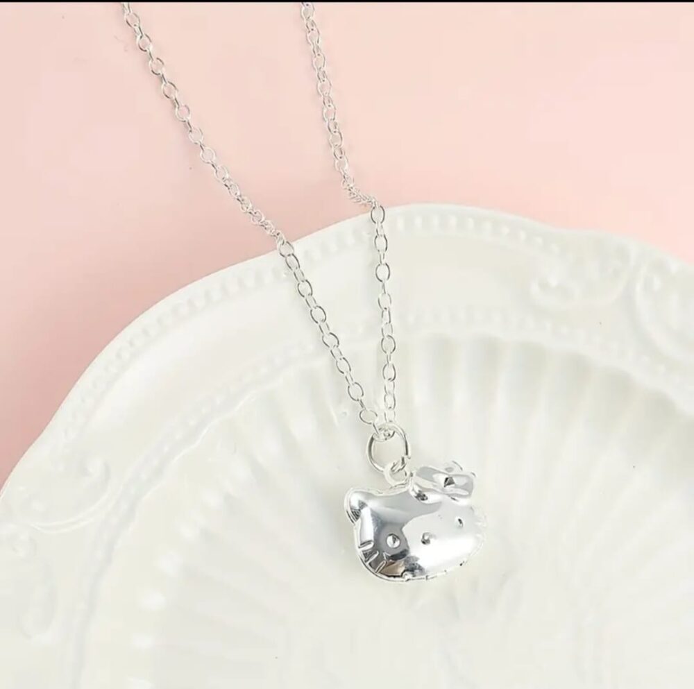 Collar largo de aleación de zinc Hello Kitty - Imagen 1
