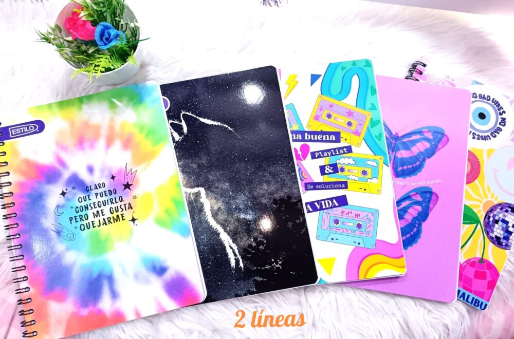 Cuaderno universitario de 2 líneas ESTILO - Imagen 1