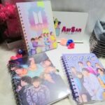 Cuaderno agenda anillado de 1 línea de 100 hojas BTS