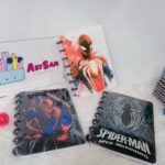 Cuaderno agenda anillado de 1 línea Superhéroe