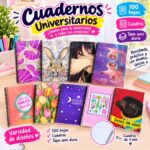 Cuaderno universitario a cuadros ESTILO