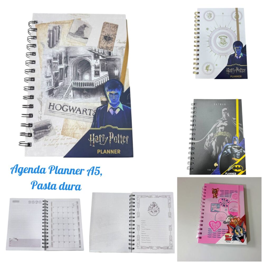 Cuaderno Planner diario Harry Potter, super héroes - Imagen 1