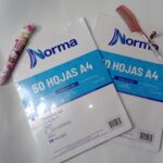 Hojas Norma T-INEN de cuadros x50 por funda