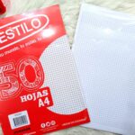 50 Hojas A4 ESTILO de cuadros