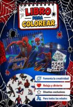 Libro para colorear con stickers varios personajes - Imagen 2