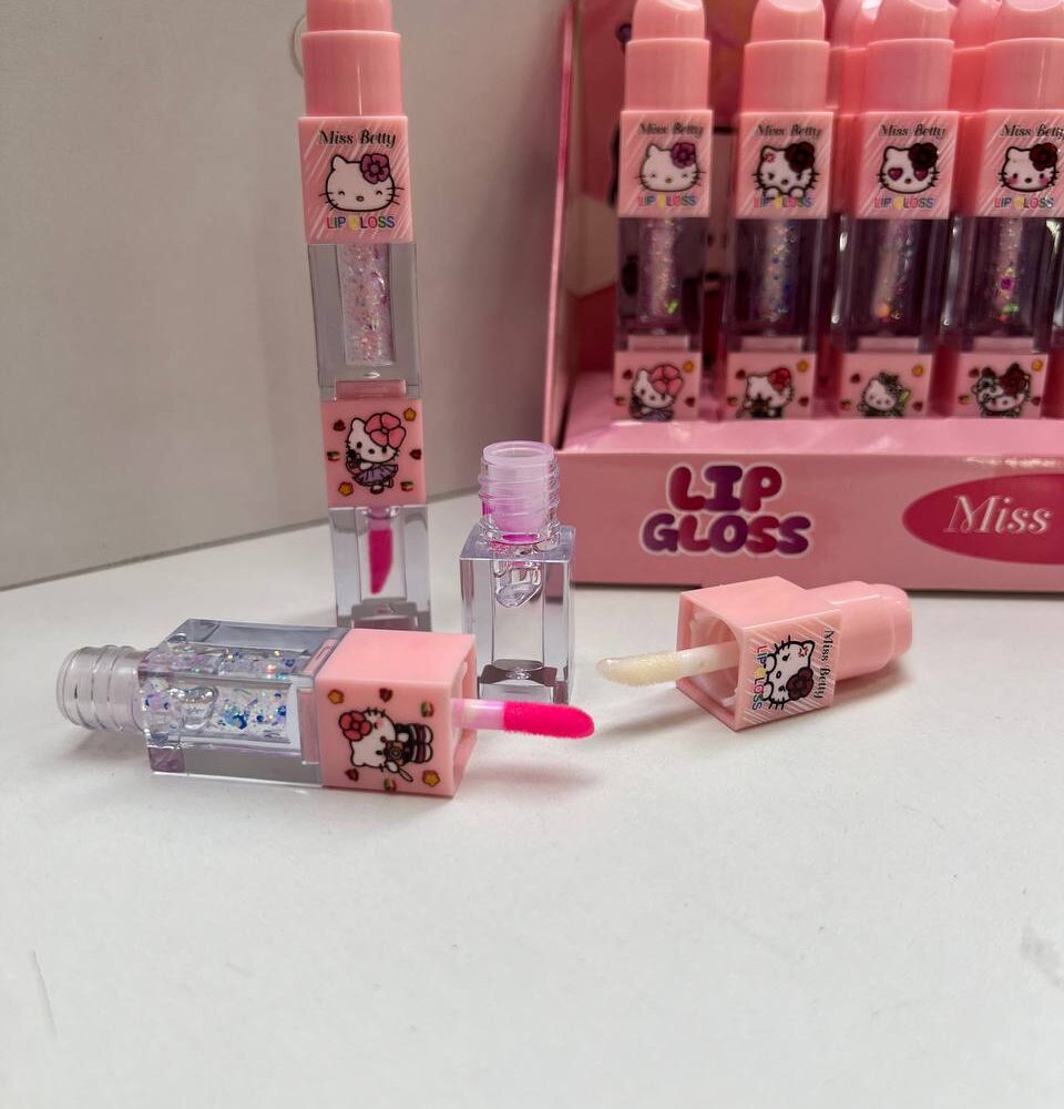 Lip gloss + lip oil Hello Kitty