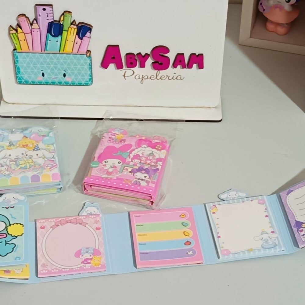 Mini block de notas Sanrio