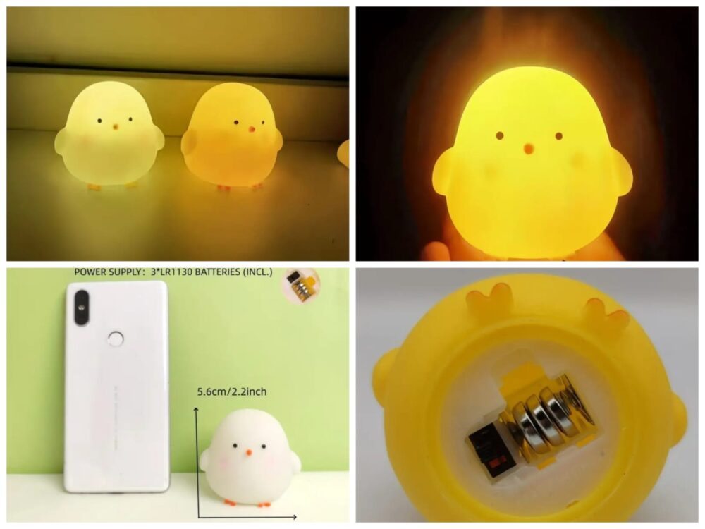 Mini luz nocturna pollito - Imagen 1