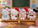 Llavero peluche Hello Kitty escolar