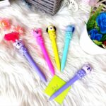 Pluma gel tinta azul BTS