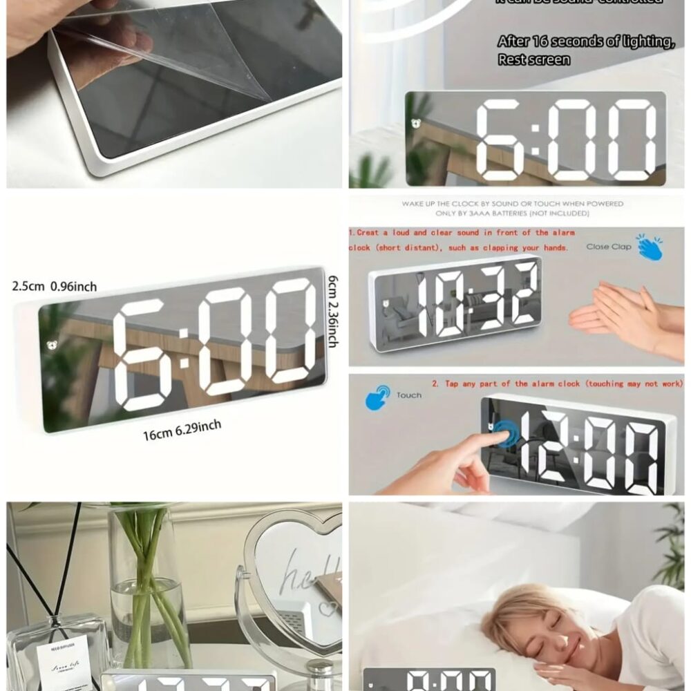 Reloj desertador digital