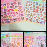 Stickers 3D varios personajes
