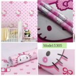 Vinil decorativo Hello kitty 5mts