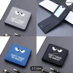 Billetera Bifold "No toques mi cartera"