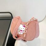 Bolso deportivo de hombro con cierre Hello Kitty