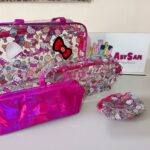 Bolso cosmetiquera 4 partes Hello Kitty