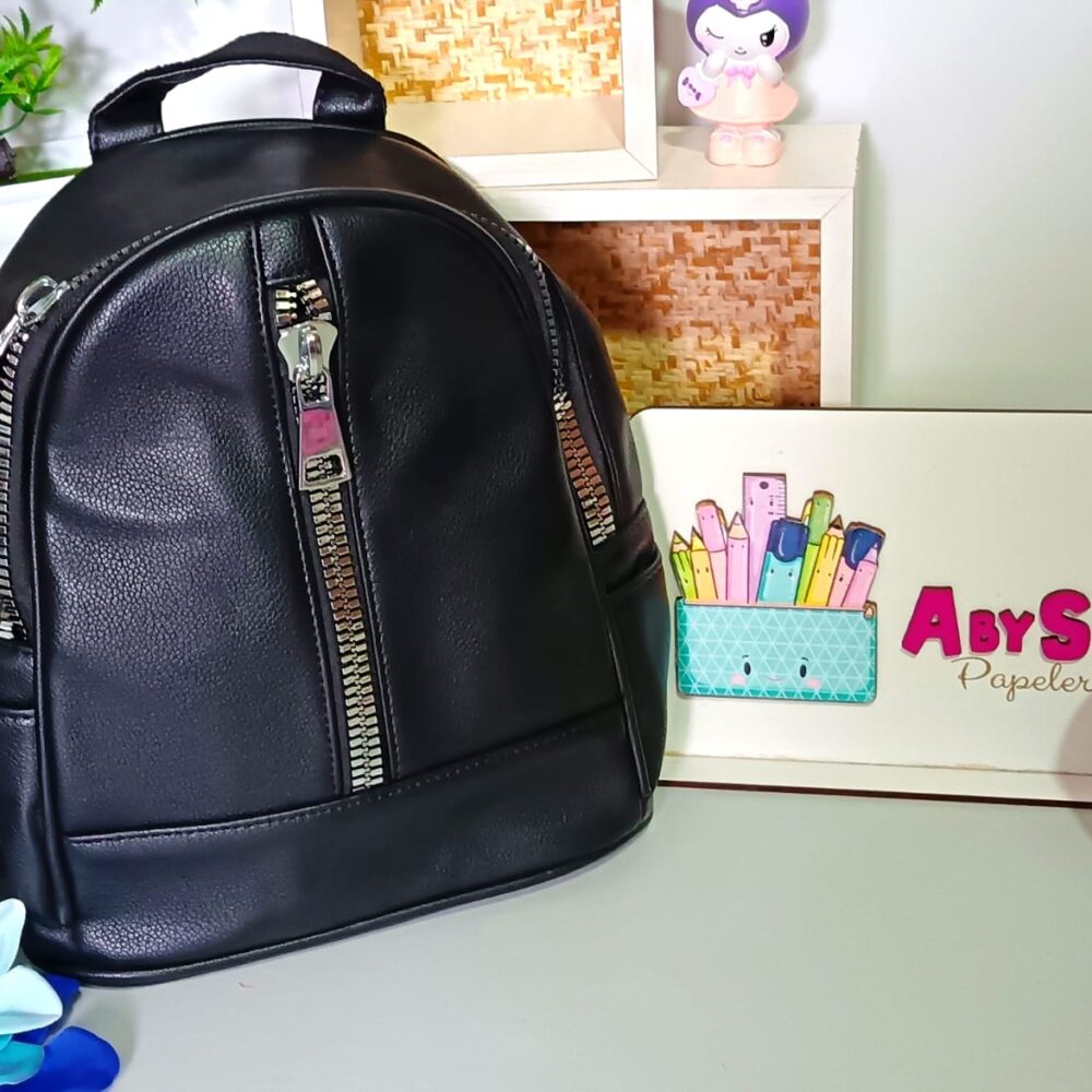 Mochila  de cuero