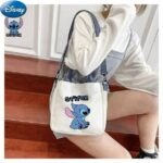 Bolso de tela lienzo con click Stitch