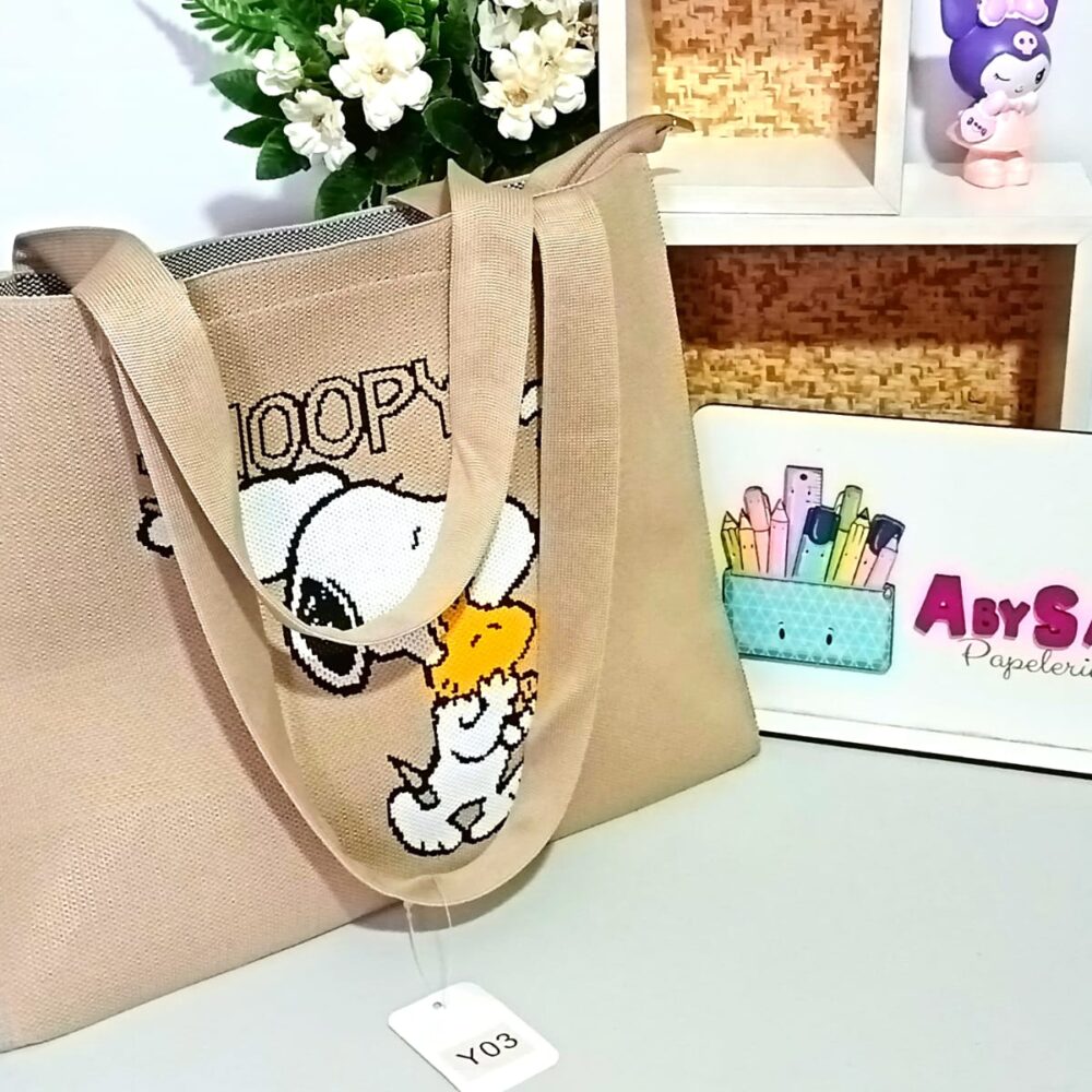 Bolso pana mediano Snoopy