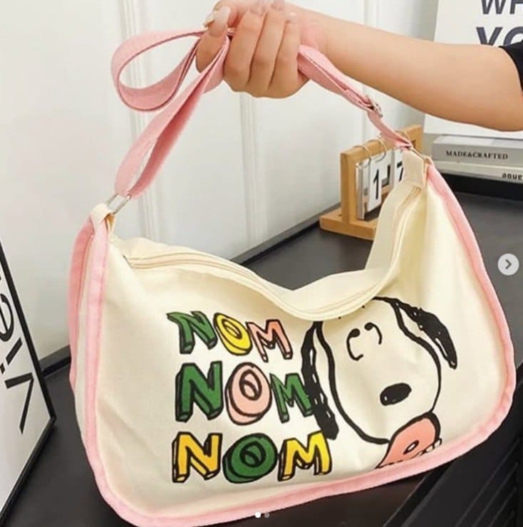 Bolso deportivo Snoopy