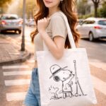 Bolso tote Snoopy