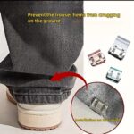 Par de broches invisibles para dobladillo pantalón