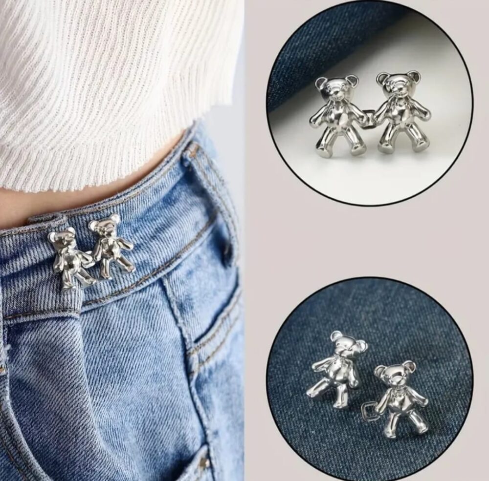Broches osito para pantalón - Imagen 1