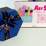 Caja de regalo forma de rombo pequeña