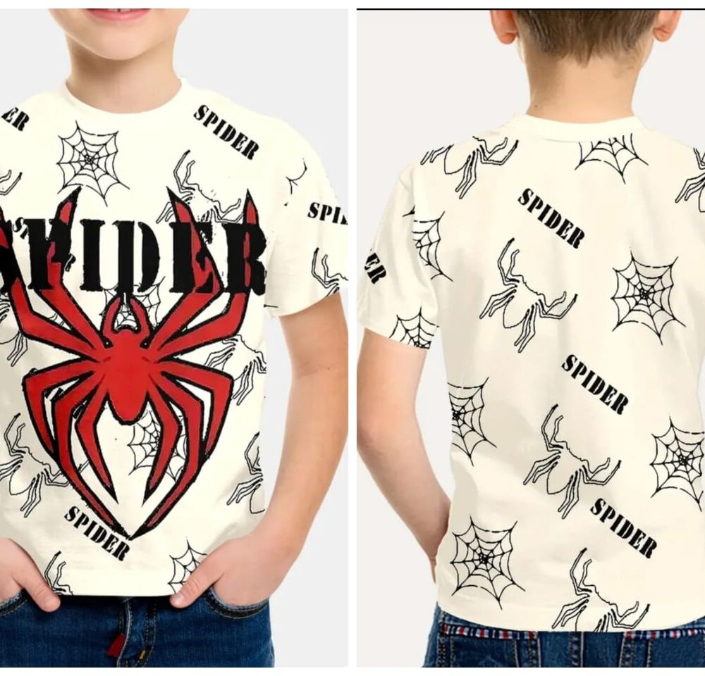 Camiseta manga corta Spiderman talla 11-12