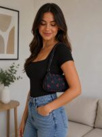 Mini cartera de hombro con diseños - Imagen 2