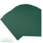 Cartulina IRIS A4 color verde oscuro