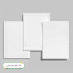 Cartulina Alex hilo 200 G A4 color blanco