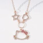 Collar con Dije Hello Kitty