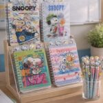 Cuaderno agenda reflexiva con separadores SNOOPY