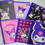 Cuaderno cosido de cuadros Kuromi pasta semidura