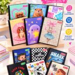 Cuaderno cosido de cuadros marca ESTILO