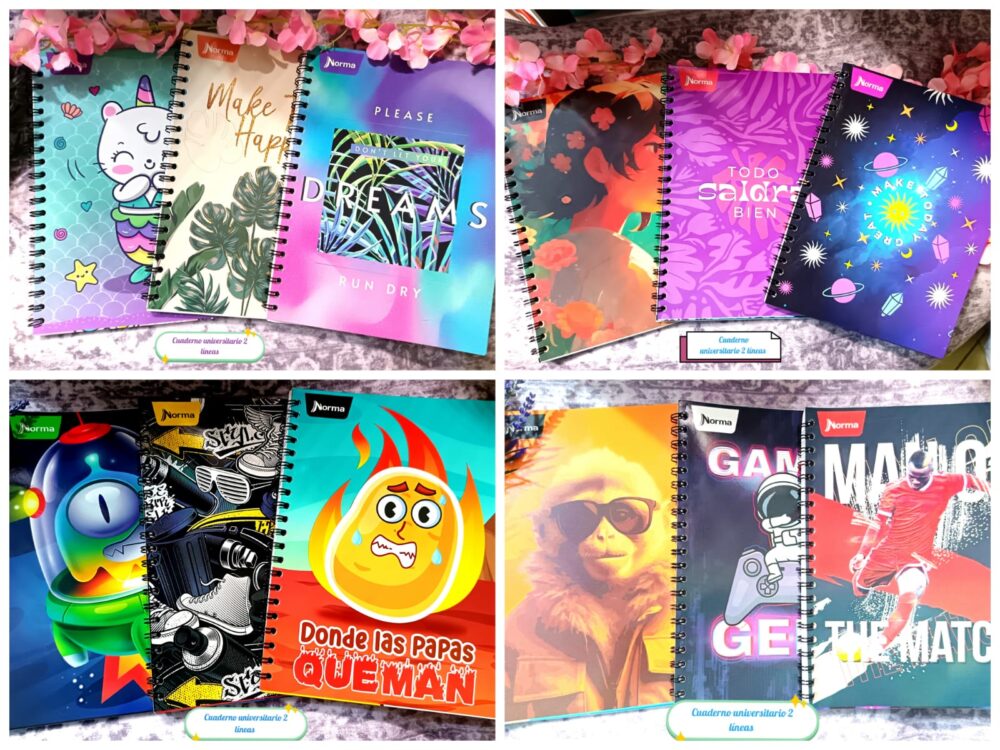 Cuaderno universitario de 2 lineas - Imagen 1
