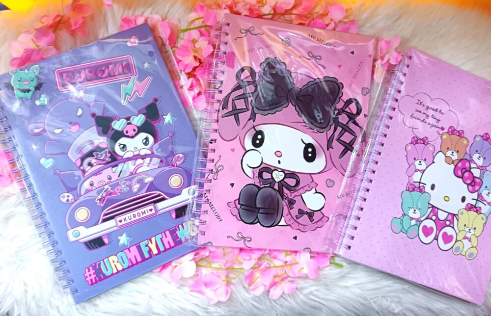 Cuaderno universitario de 1 línea pasta dura Sanrio - Imagen 1