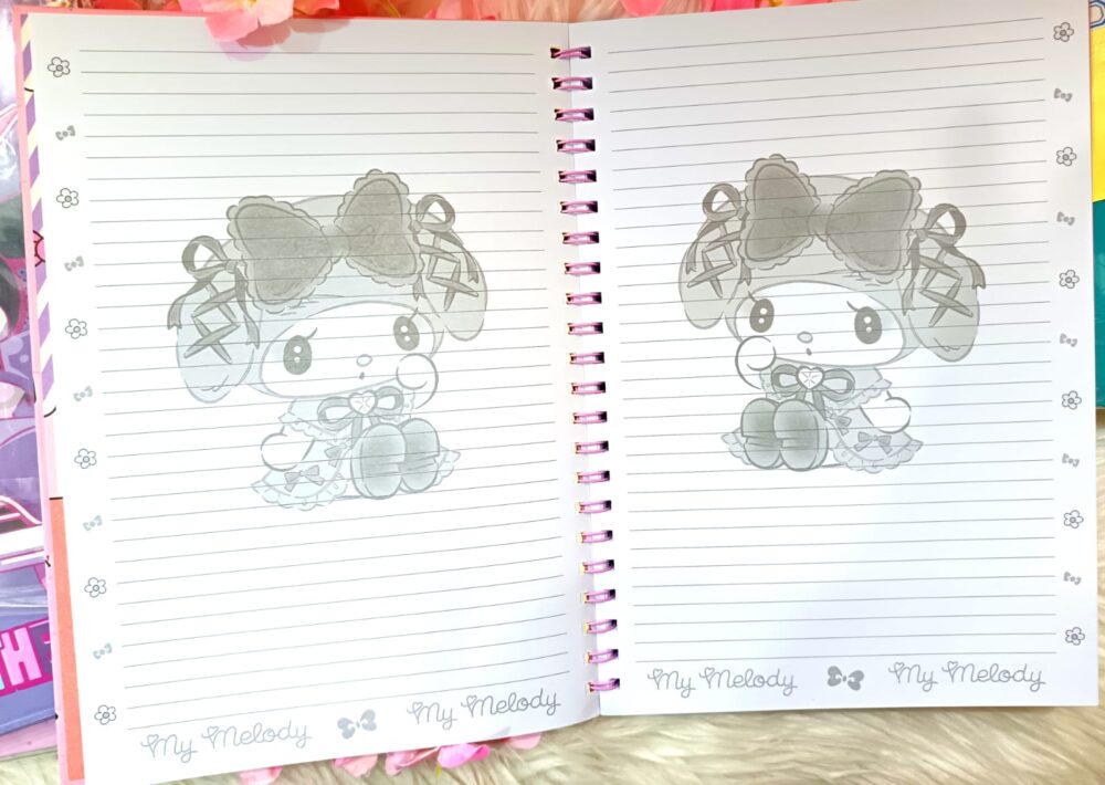 Cuaderno universitario de 1 línea pasta dura Sanrio - Imagen 2