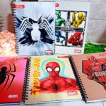 Cuaderno universitario de cuadros pasta dura SPIDERMAN