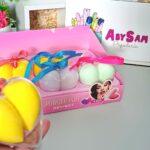 Dúo esponjas para maquillaje estuche Corazón