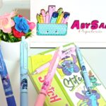 Esfero gel tinta azul STITCH