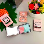 Espejito cuadrado doble cara Gatito