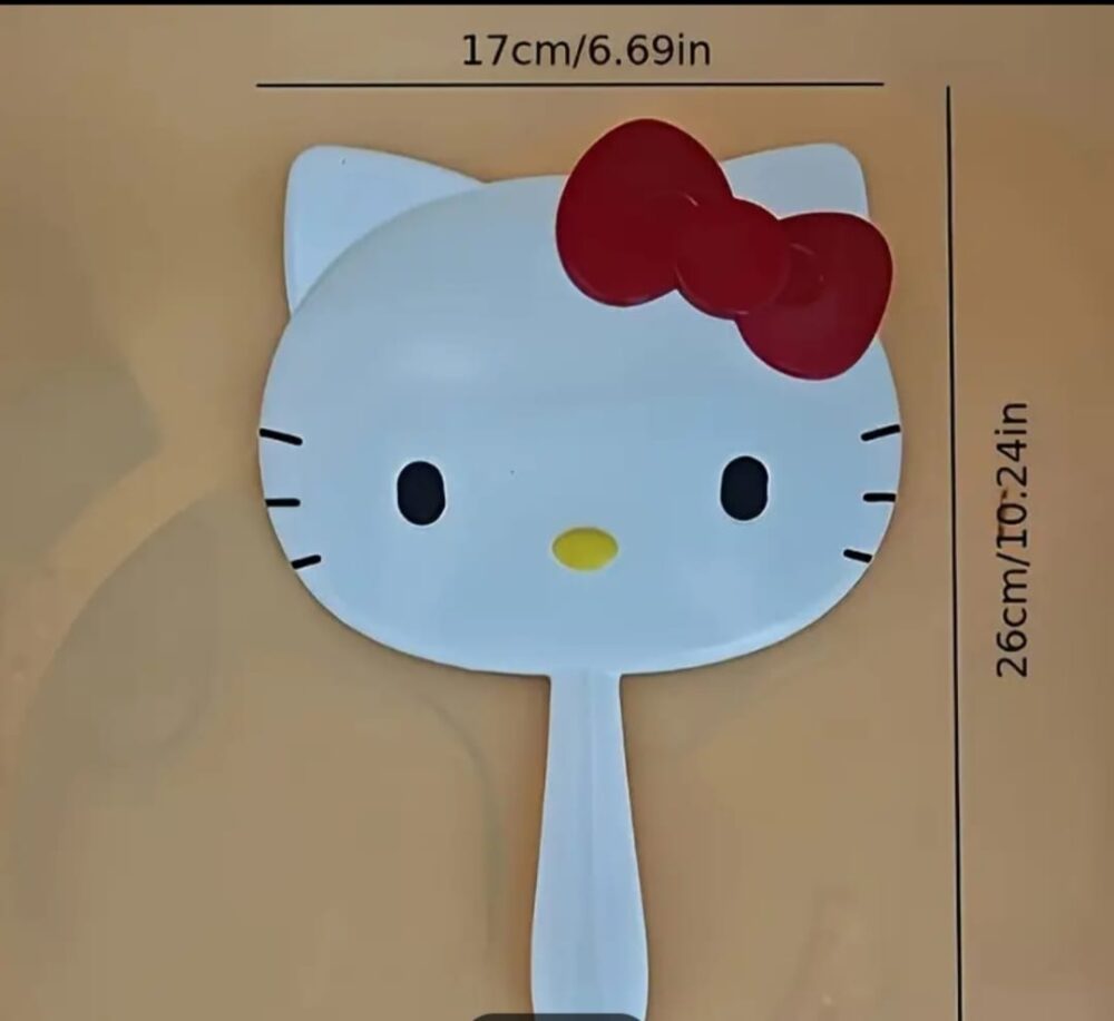 Espejo con mango Hello Kitty - Imagen 1
