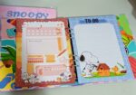 Agenda folder con stickers Snoopy - Imagen 2